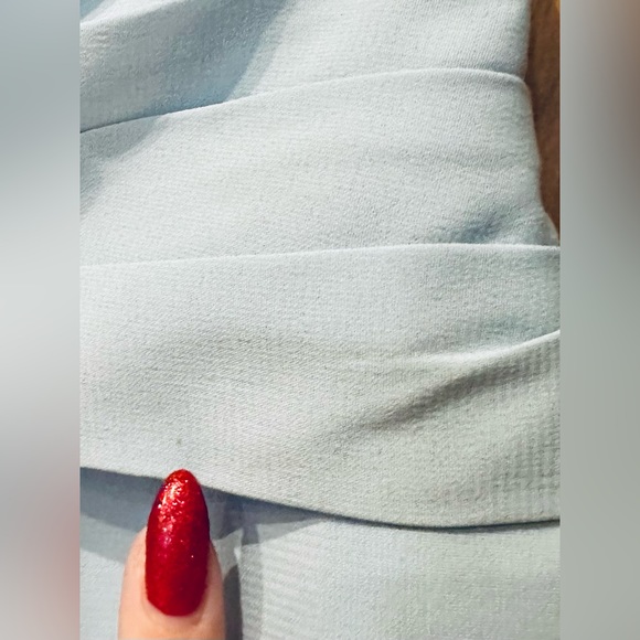 NWT - TS Couture - Ice-Blue Full-Length Formal Gown, 2 - Picture 7 of 15